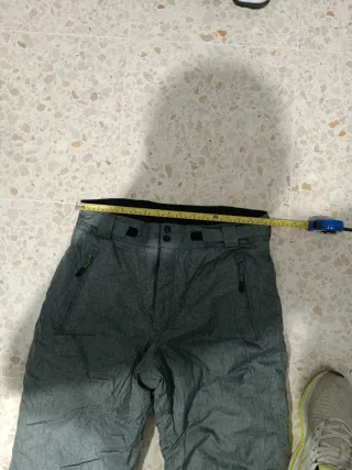Pantalones de esquí Crivit grises y negros
