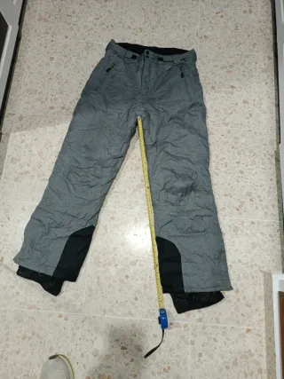 Pantalones de esquí Crivit grises y negros