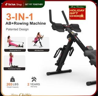 Máquina de Remo Plegable