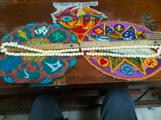 Mala Tibet Nepal legno