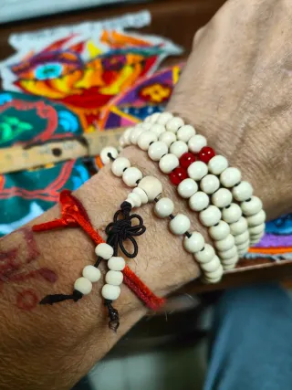 Mala Tibet Nepal legno