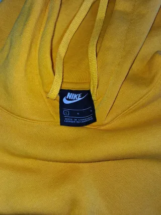 Sudadera Nike amarilla talla L