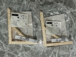 Soportes para baldas IKEA madera