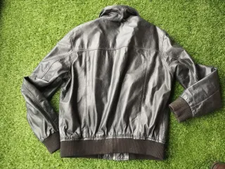 Cazadora Piel XL Oakwood House of Rock Negra