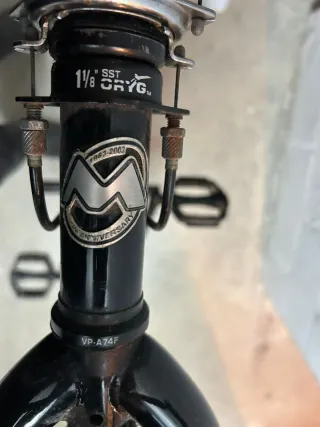 Bicicleta Trial Monty 301 Negra