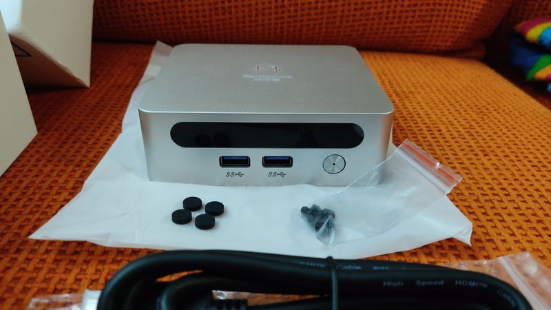 Mini PC Ryzen Carcasa Aluminio Plata afbeelding 7