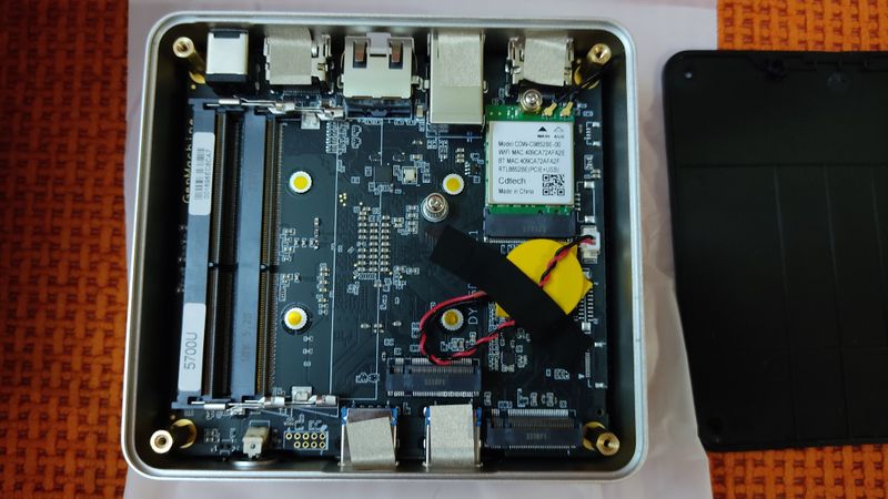 Mini PC Ryzen Carcasa Aluminio Plata afbeelding 9