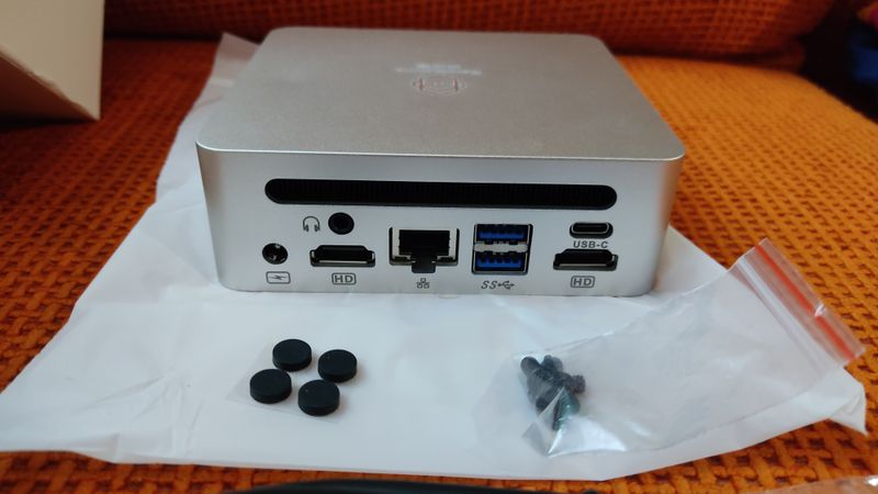 Mini PC Ryzen Carcasa Aluminio Plata afbeelding 8