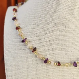Collana pietre miste