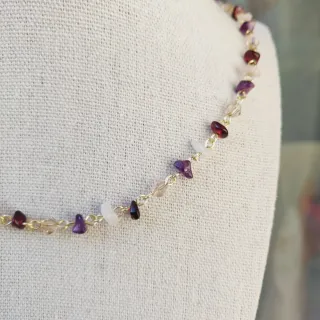 Collana pietre miste