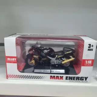 Moto a escala Max Energy 1:18