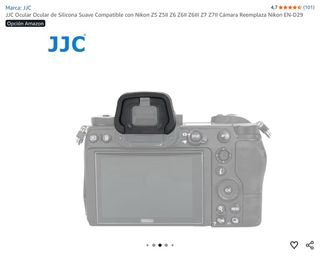 Oculare JJC per Nikon Z6/Z7/Z5