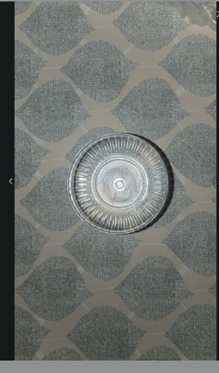 8 Bicchieri Vino/Acqua Plastica Dura Effetto Vetro