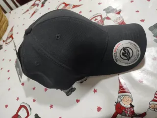 Gorra Mercury Headwear Negra Náutica