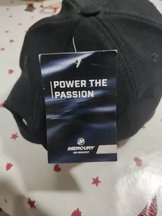 Gorra Mercury Headwear Negra Náutica