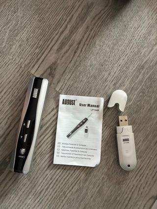 Puntero Láser August LP104R para Presentaciones