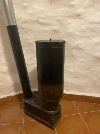 Estufa cáscara almendra negociable Granada capital