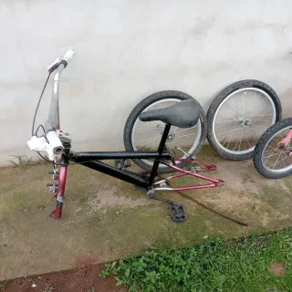 Bicicleta infantil rosa