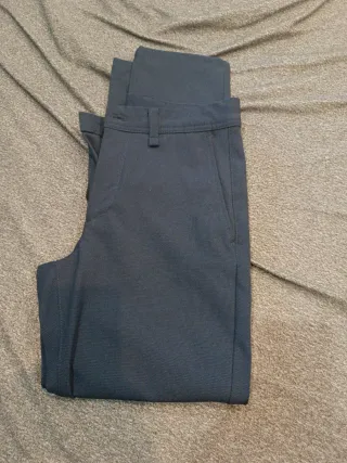 Pantalón Zara vestir azul talla S