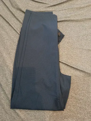 Pantalón Zara vestir azul talla S