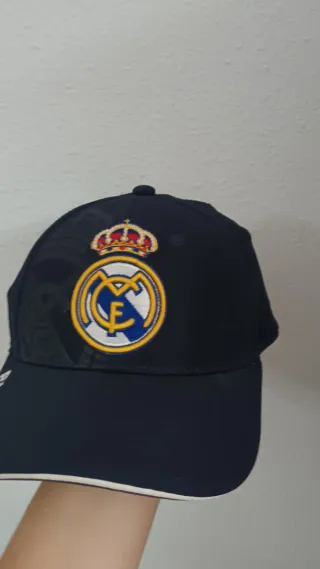 Gorra Oficial Real Madrid RM CF Negra