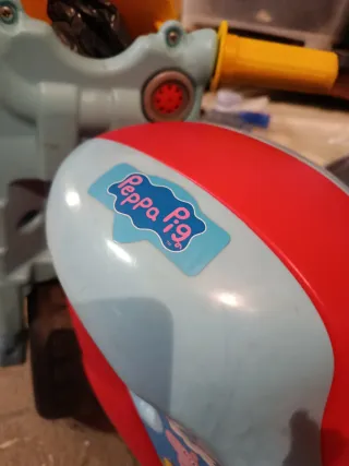 Moto correpasillos Peppa Pig