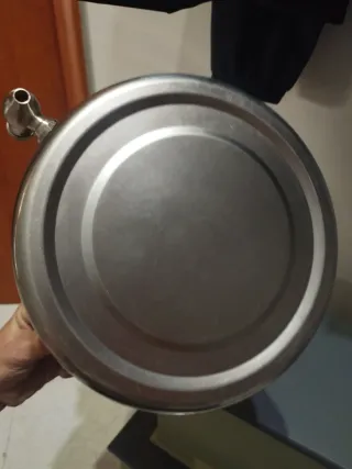 Ziro per olio con rubinetto e manici 5 litri