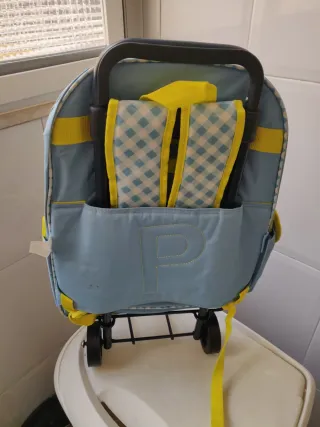 Mochila infantil con carrito Disney