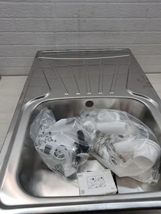 Fregadero Teka 1 Cubeta con Escurridor