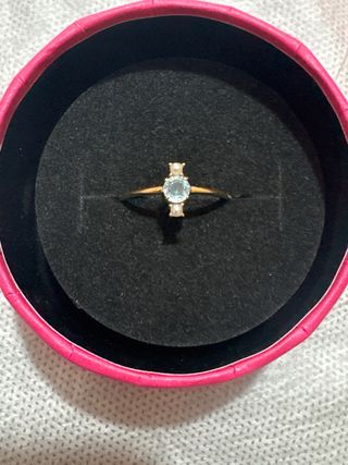 Anillo Tous Ivette Oro Topacio Perlas