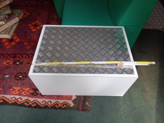 Tavolini Bassi Salotto Vetro e Plastica