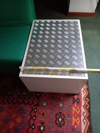 Tavolini Bassi Salotto Vetro e Plastica