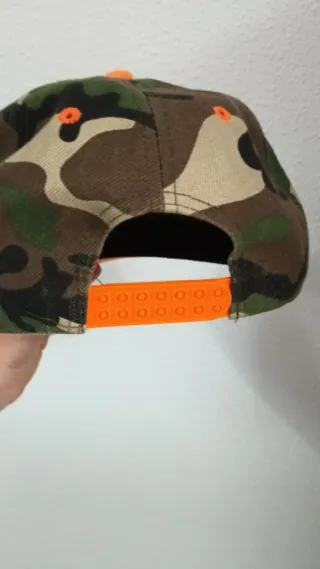 Gorra Vans Camuflaje Naranja