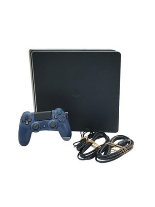 CONSOLA SONY PS4 SLIM 500GB + MANDO + CABLES