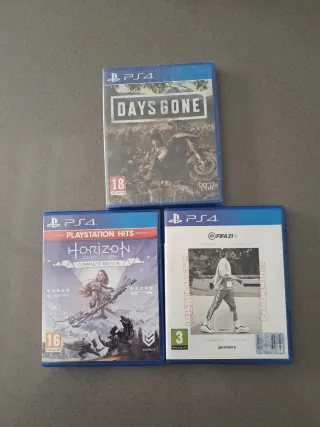 PlayStation 4 (PS4) + 9 Juegos