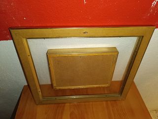 ANTON PECK . CUADRO RELIEVE ANTIGUO