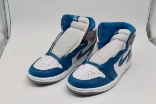 Jordan 1 High Azul Blanco Talla 42
