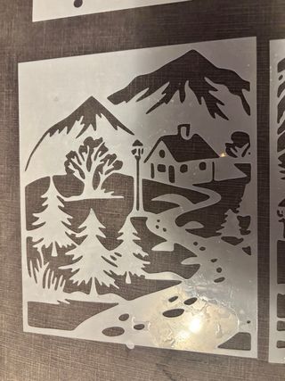 Stencil Natalizi per Disegni