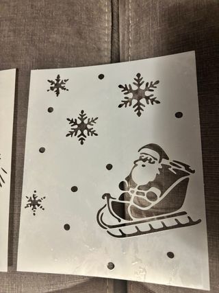 Stencil Natalizi per Disegni