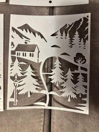 Stencil Natalizi per Disegni