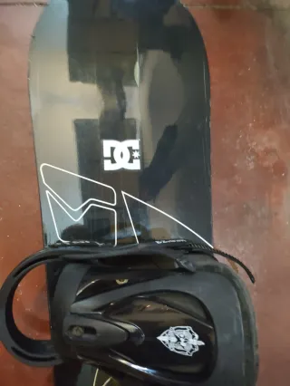 Tabla Snowboard  con Fijaciones y Funda
