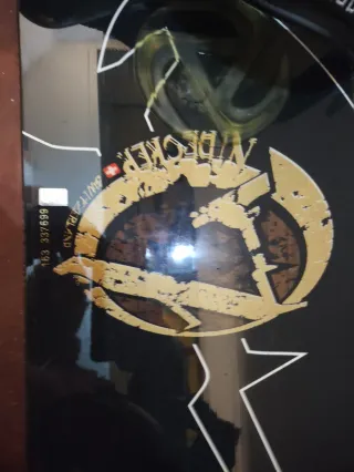 Tabla Snowboard  con Fijaciones y Funda