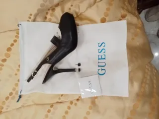 Tacchi Guess Pelle Neri Tg 39