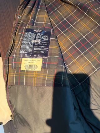 Barbour XXL Chaqueta Clásica Bedale Marrón/Verde