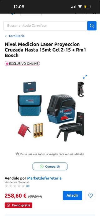 Nivel Láser Bosch GCL 2-15