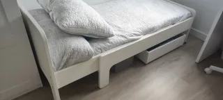 Cama extensible IKEA 205 cm Colchón extensible