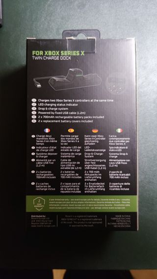 Base di Ricarica Doppia REVENT per Xbox Series XS