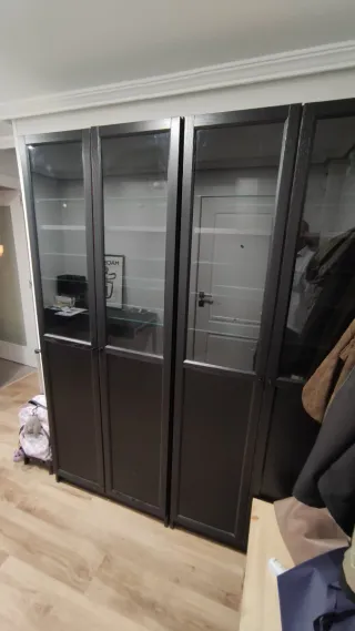 Baldas cristal vitrina Billy Ikea (76x26cm) 6mm