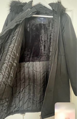 Abrigo premamá Kiabi Talla L Negro