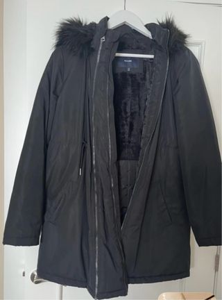 Abrigo premamá Kiabi Talla L Negro